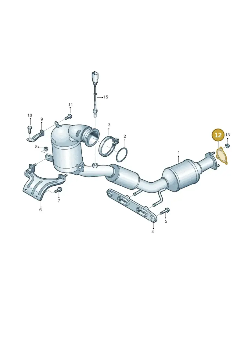 4D0253115A — Volkswagen Sharan BlueMotion (2015-2022) diagram 863253025, position 12