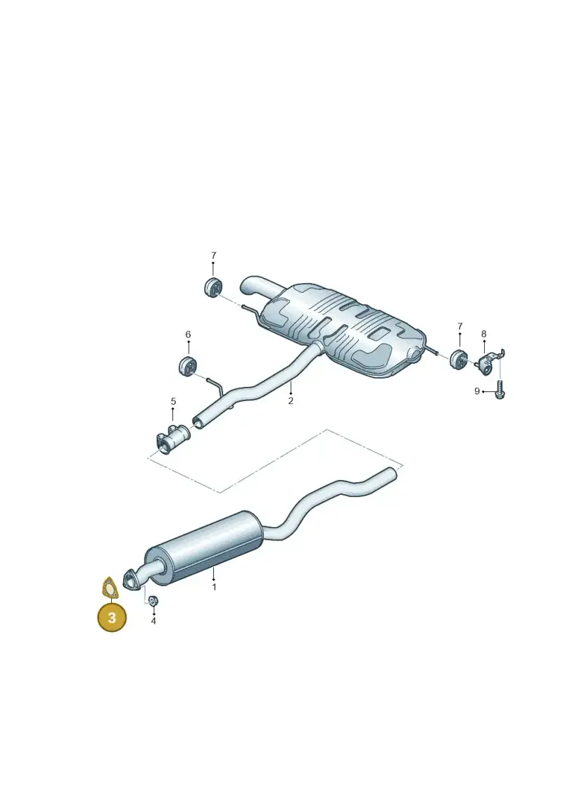 4D0253115A — Volkswagen Sharan BlueMotion (2015-2022) diagram 863253064, position 3