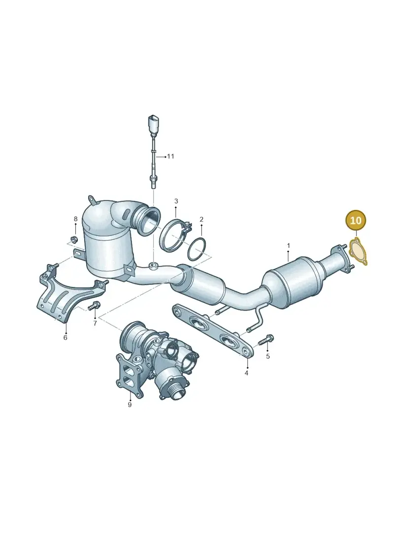 4D0253115A — Volkswagen Sharan BlueMotion (2015-2022) diagram 863253220, position 10
