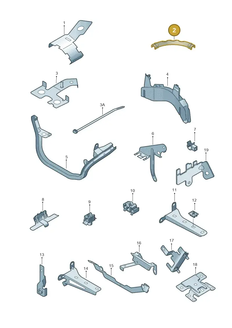 4E0971821 — Volkswagen Crafter 35 panel (2011-2016) diagram 483971000, position 2