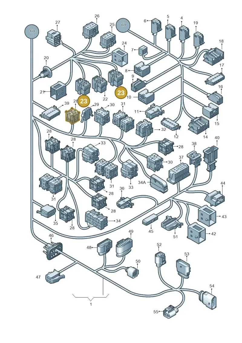4F0937733D — Volkswagen Transp. caravelle (2011-2015) diagram 679971810, position 23