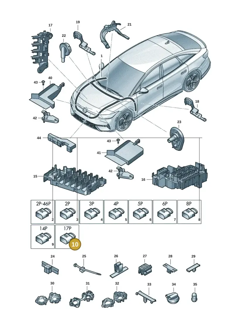 4F0972575B — Volkswagen ID.7 Limousine Pro (2023-) diagram 14b971800, position 10