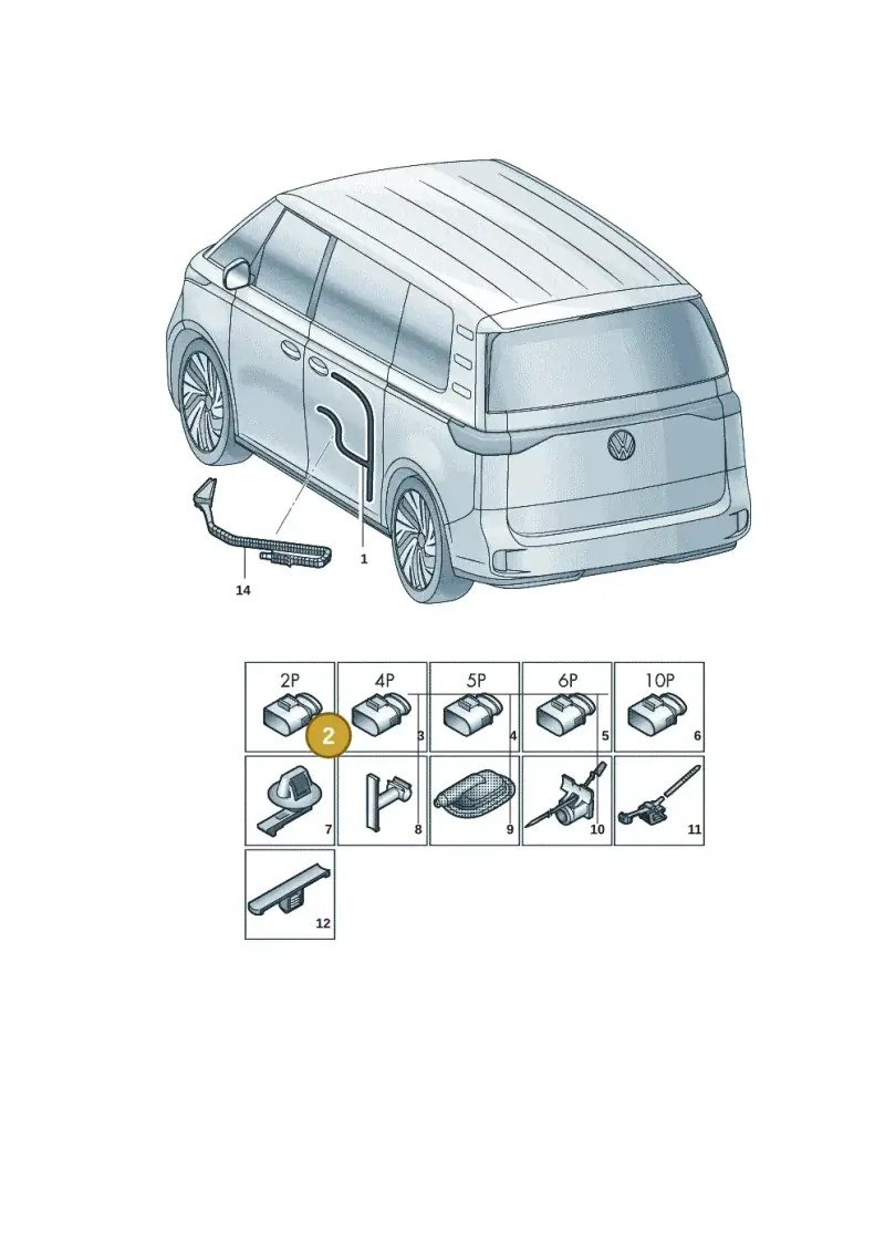 4F0973702 — Volkswagen ID.Buzz (2022-) diagram 15a972380, position 2