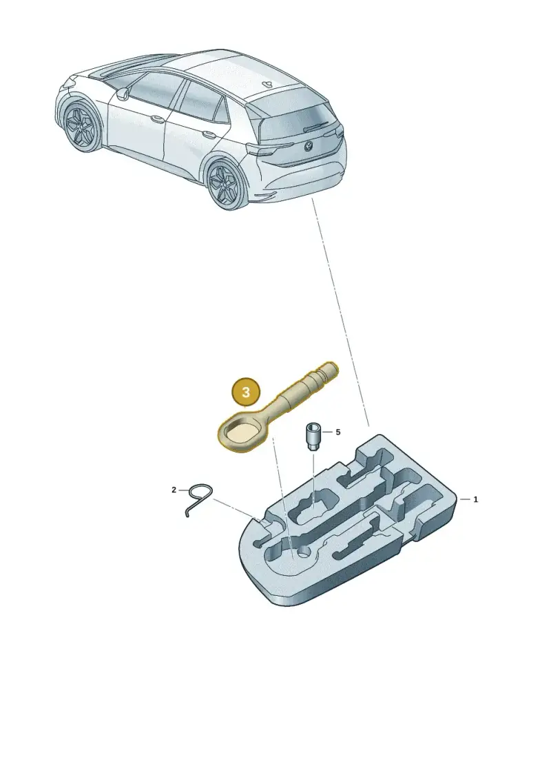 4H0805615A — Volkswagen ID.7 Limousine Pro (2023-) diagram 10a012000, position 3
