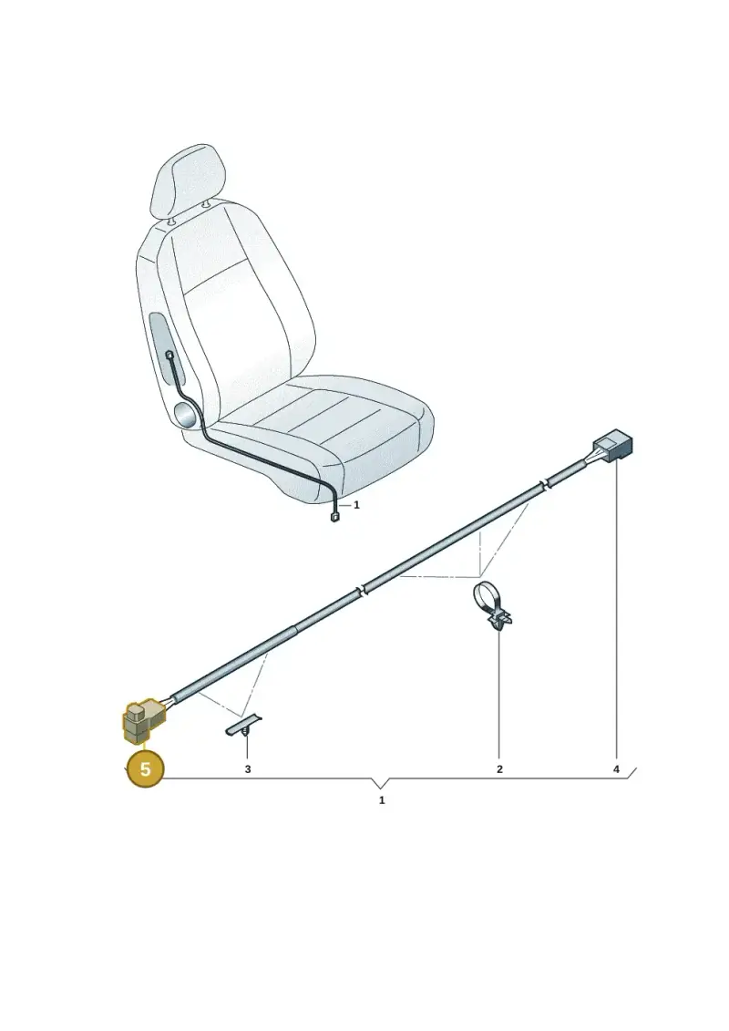 4H0972773 — Volkswagen Transport. multivan (2019-2024) diagram 7em972028, position 5