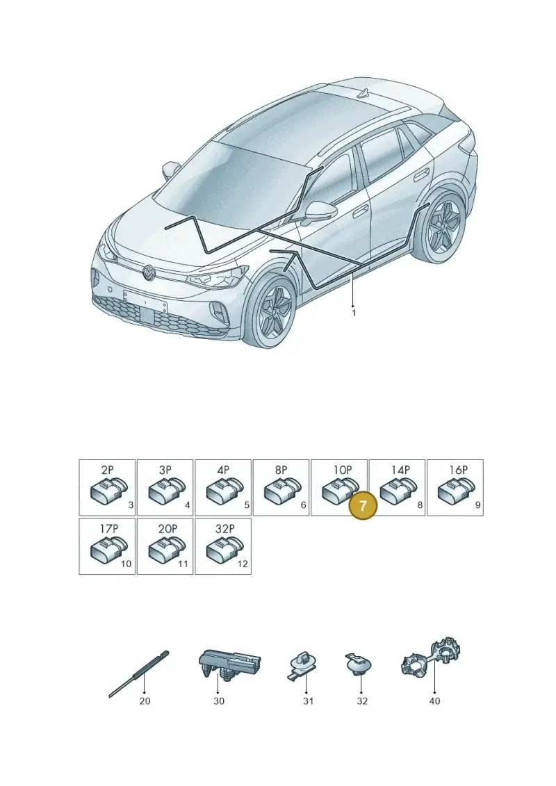 4H0973715A — Volkswagen ID.4 Pro (2020-2023) diagram 11a972000, position 7