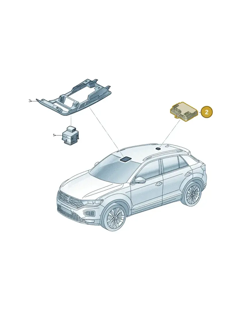 4K0907594AC — Volkswagen T-Roc BlueMotion (2017-2024) diagram 813959000, position 2