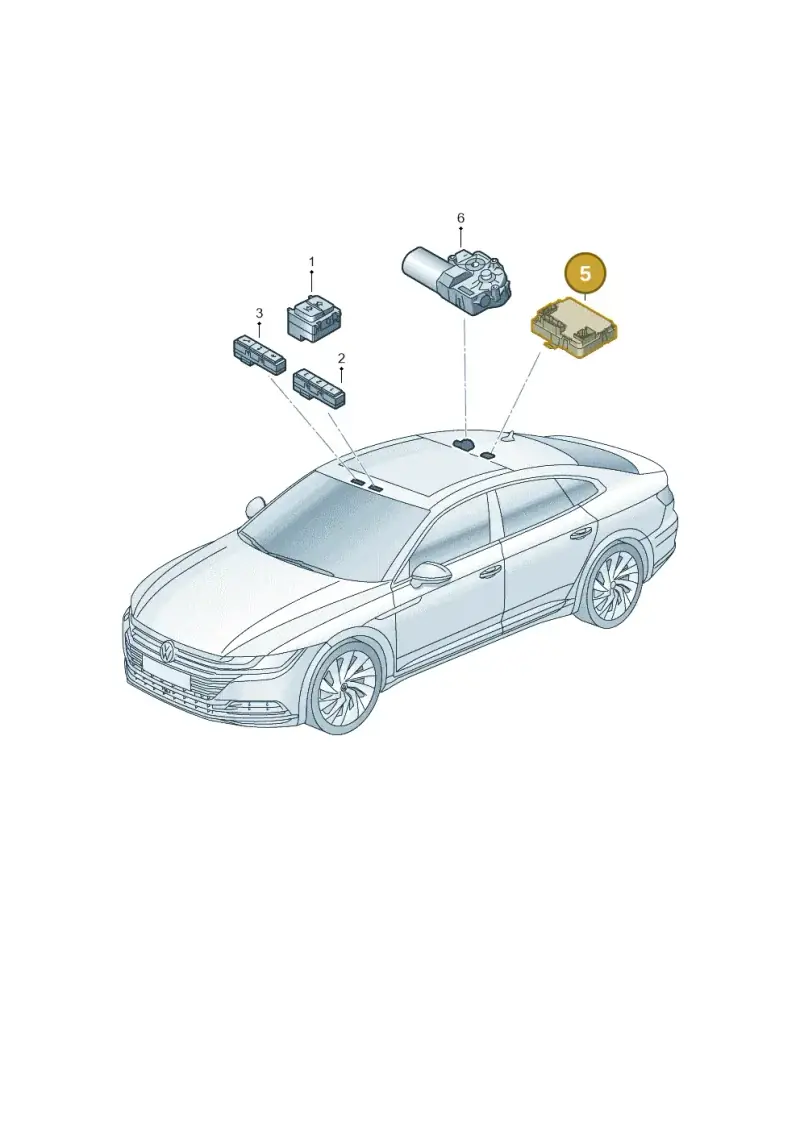 4K0907594AC — Volkswagen Arteon (2017-2023) diagram 828959000, position 5