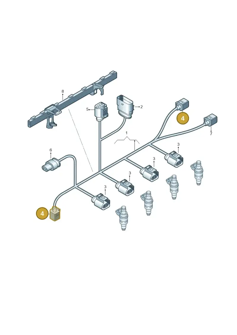 4K0973703A — Volkswagen Atlas Cross Sport (2023-) diagram 3ck971004, position 4