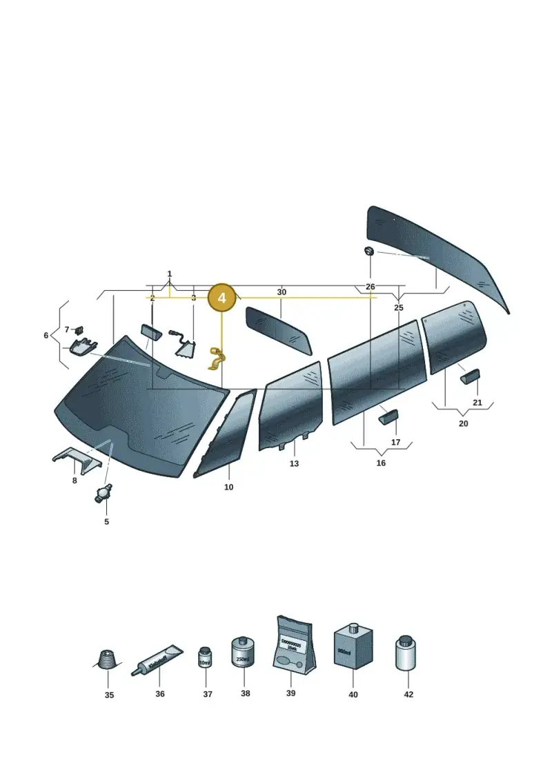 4L0907671 — Volkswagen ID.Buzz (2022-) diagram 15a845000, position 4