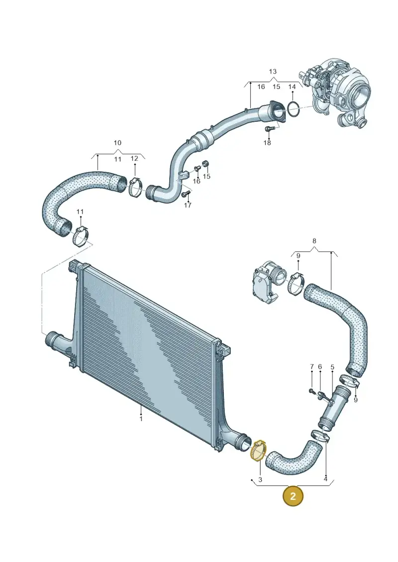 4M0145709G — Volkswagen Touareg (2017-2023) diagram 439145050, position 2