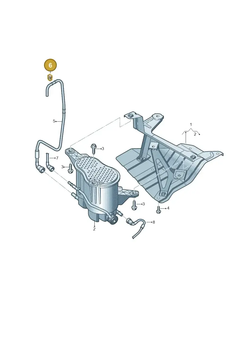 4M0201449N — Volkswagen Touareg (2017-2023) diagram 439201850, position 6