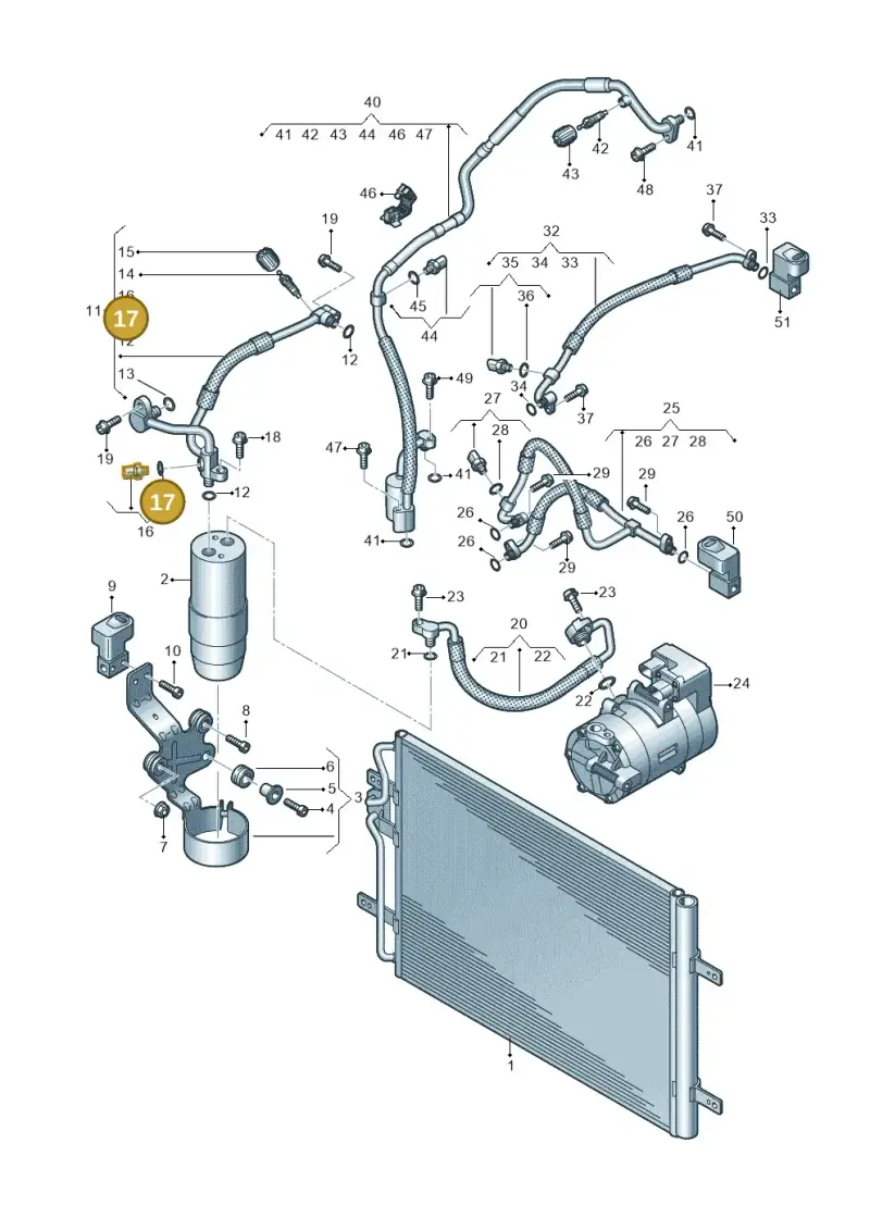 4M0261185 — Volkswagen E-Crafter 35 (2018-2024) diagram 599260400, position 17