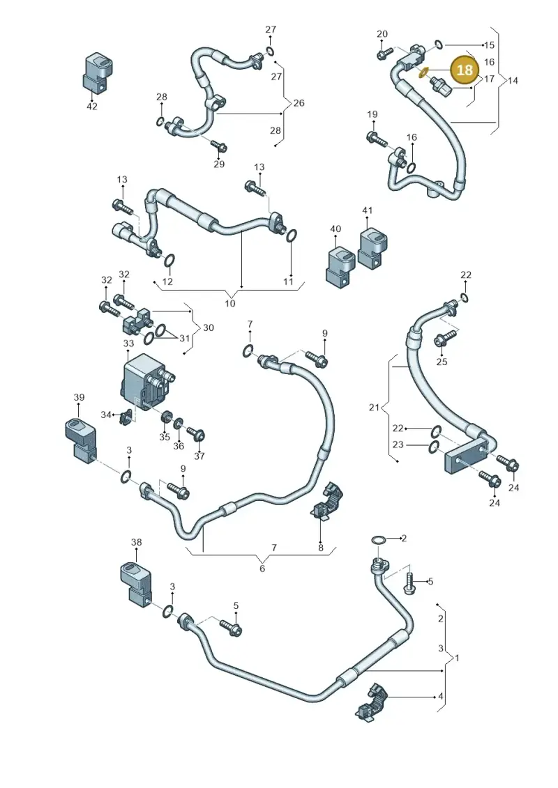 4M0261185 — Volkswagen E-Crafter 35 (2018-2024) diagram 599260450, position 18