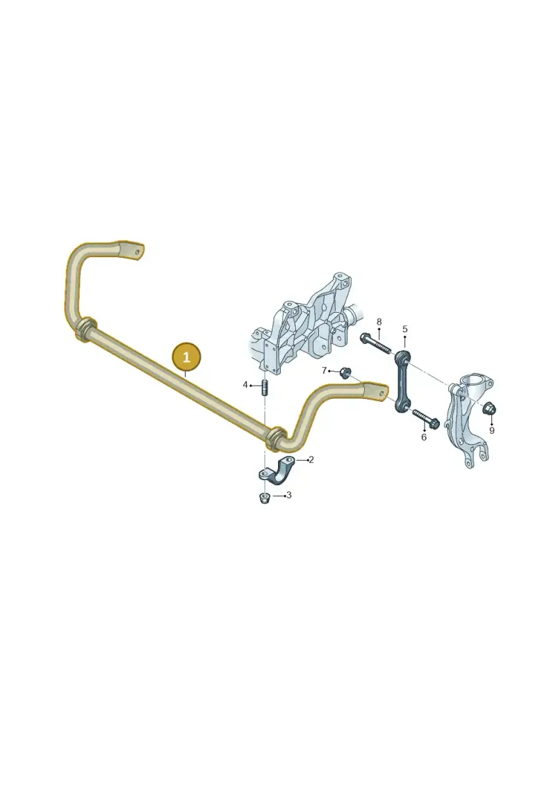 4M0411305B — Volkswagen Touareg (2017-2023) diagram 439407200, position 1
