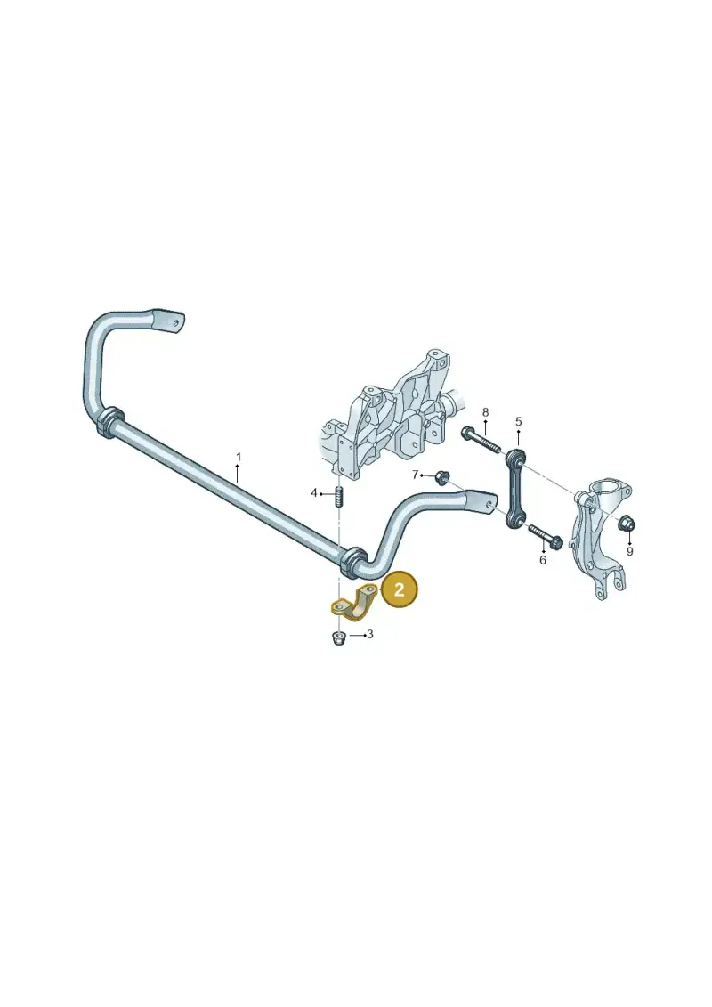 4M0411336 — Volkswagen Touareg (2017-2023) diagram 439407200, position 2