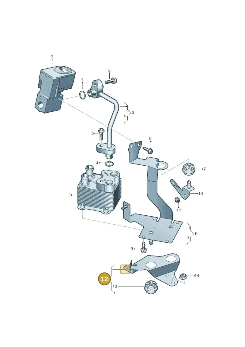 4M2820195A — Volkswagen Touareg (2017-2023) diagram 439260550, position 12
