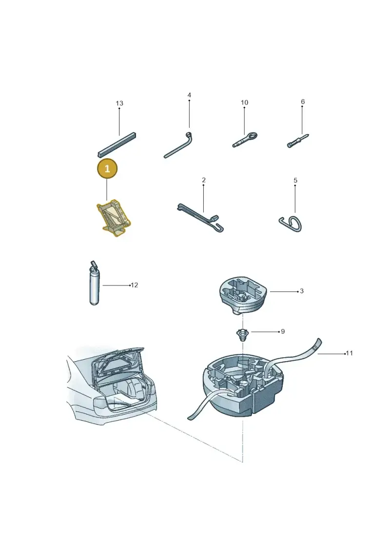 5C0011031B — Volkswagen Jetta 2.0 (2015-2015) diagram 880012000, position 1