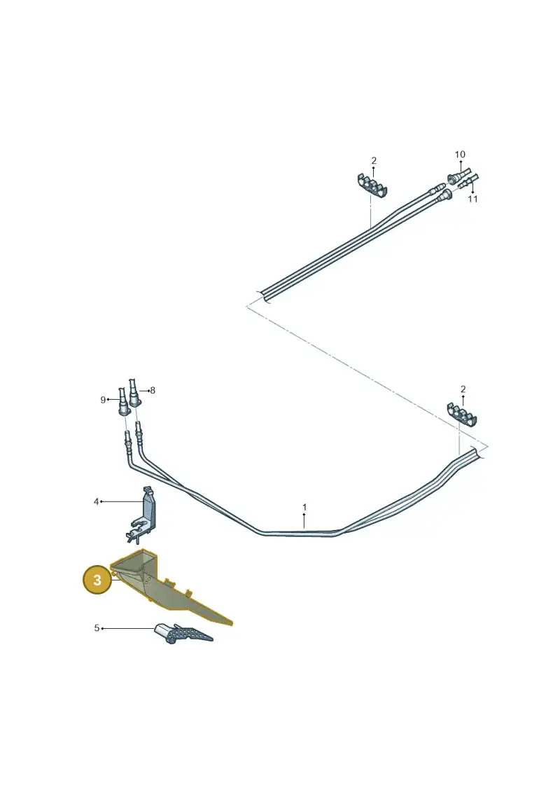 5C0201973C — Volkswagen Beetle (2016-2019) diagram 868201150, position 3