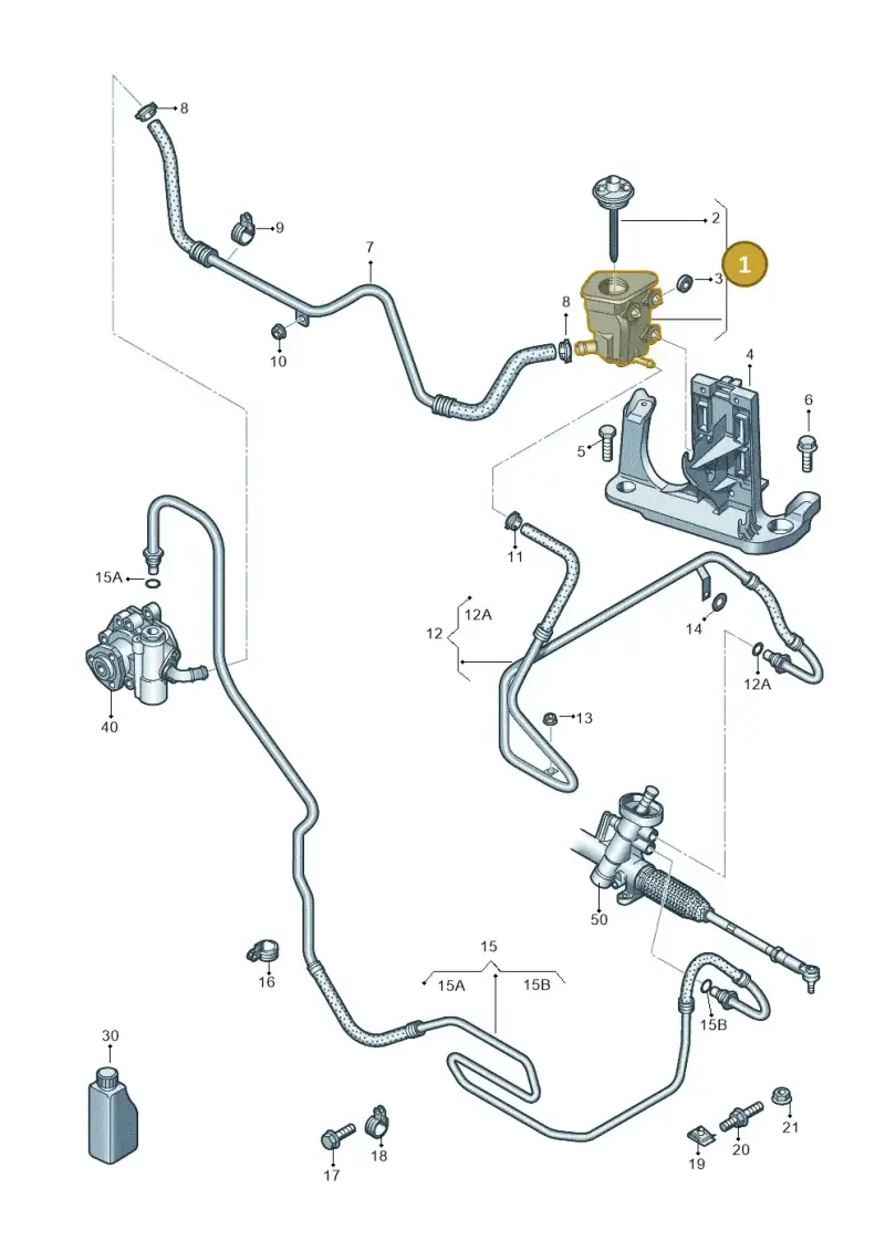 5C0422371 — Volkswagen Beetle (2016-2019) diagram 691422500, position 1