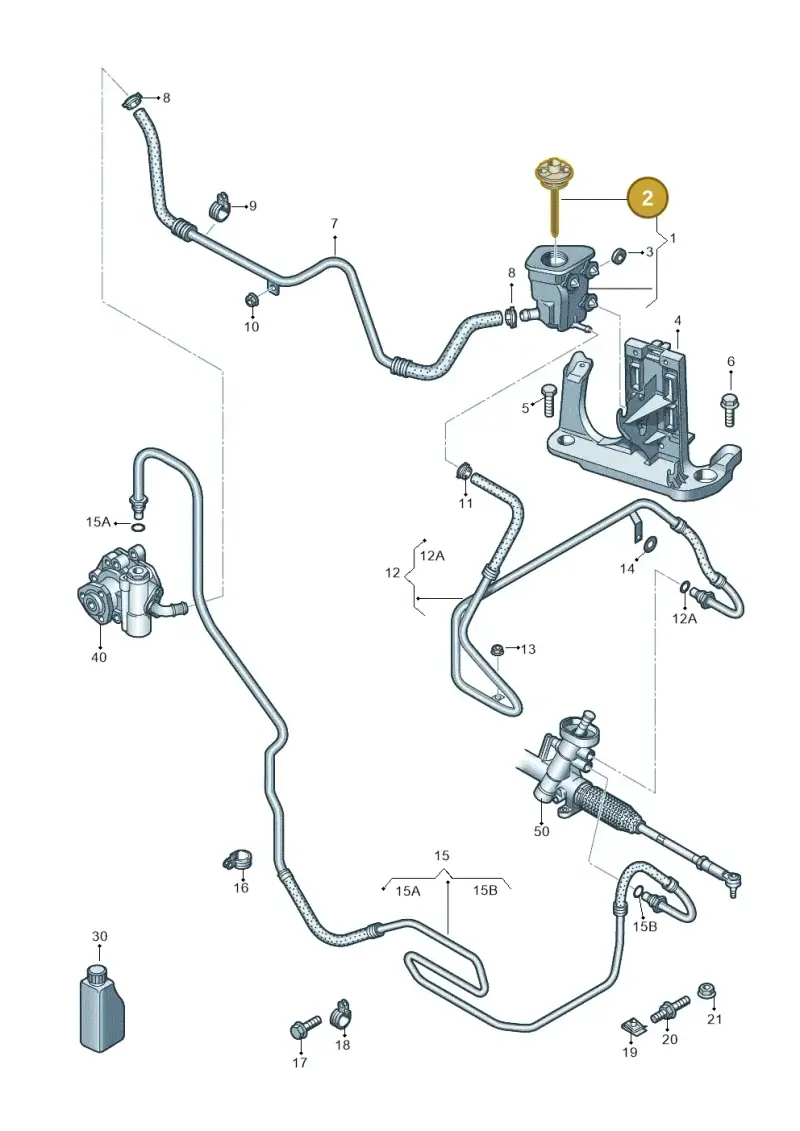 5C0422376 — Volkswagen Beetle (2016-2019) diagram 691422500, position 2