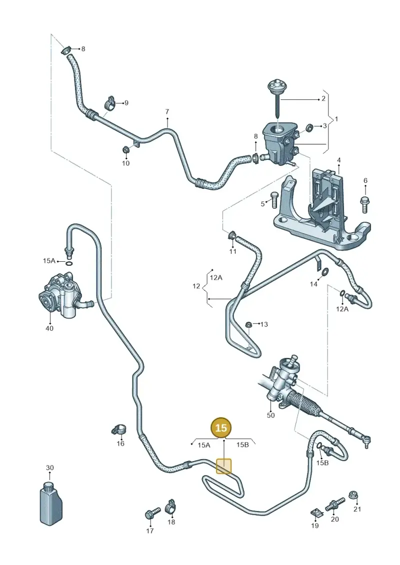 5C0422893BJ — Volkswagen Beetle (2016-2019) diagram 691422500, position 15