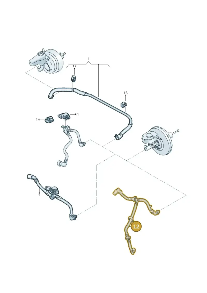 5C0612041A — Volkswagen Jetta 1.4 (2014-2017) diagram 856611070, position 12