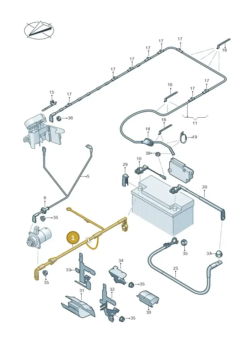 5C0971228E — Volkswagen New Passat (2015-2022) diagram 868971670, position 1
