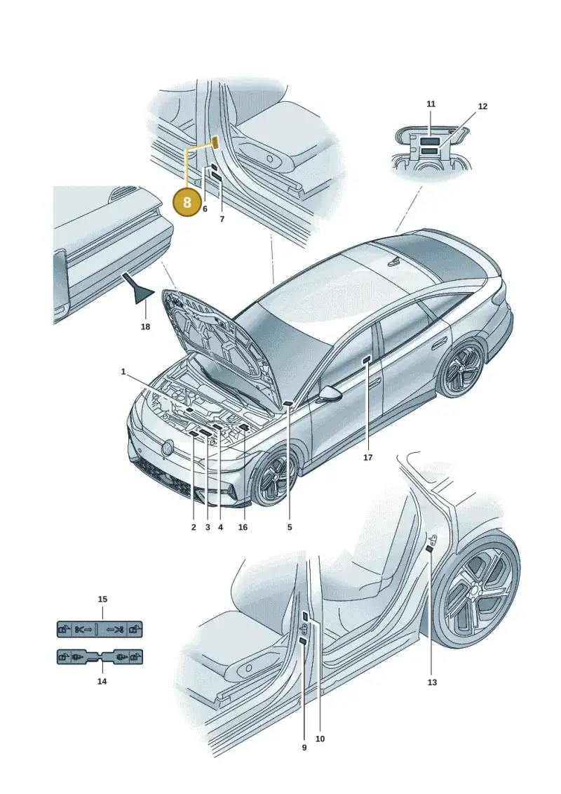 5G0010029J — Volkswagen ID.7 Limousine Pro (2023-) diagram 14b010000, position 8