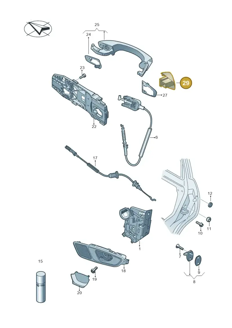 5G0839168E3FZ — SEAT Arona FR (2017-) diagram 893839000, position 29