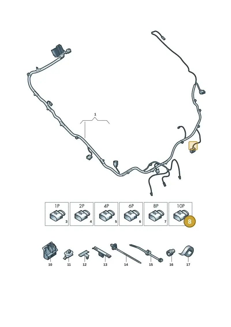 5G0972735A — SEAT CUPRA Tavascan (2023-) diagram 20h972080, position 8