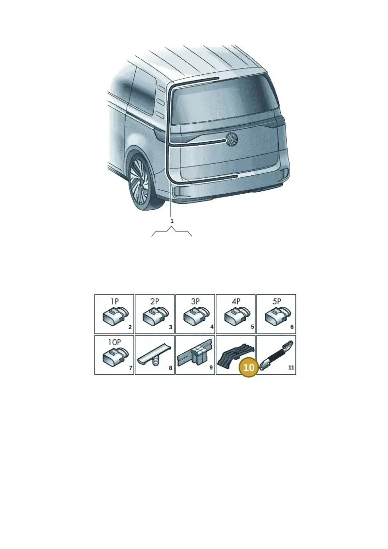 5G6971445 — Volkswagen ID.Buzz (2022-) diagram 15a972810, position 10