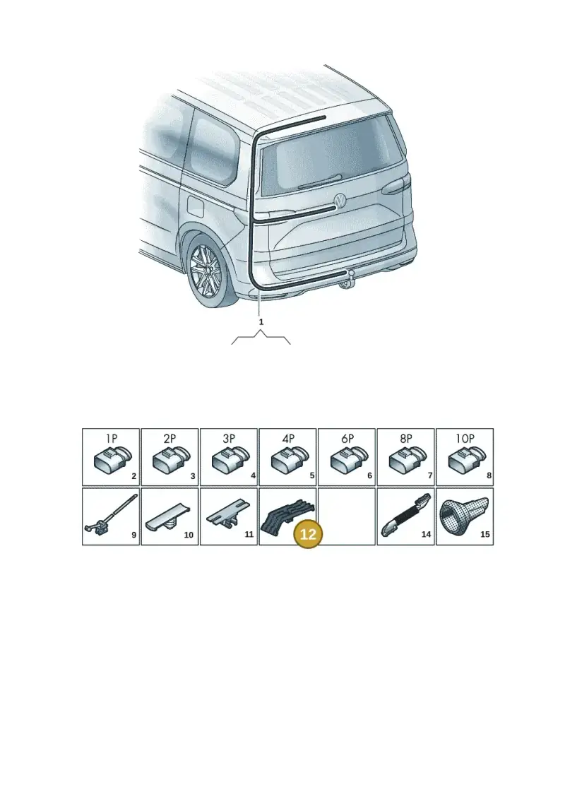 5G6971445 — Volkswagen Multivan (2021-) diagram 7t0972810, position 12