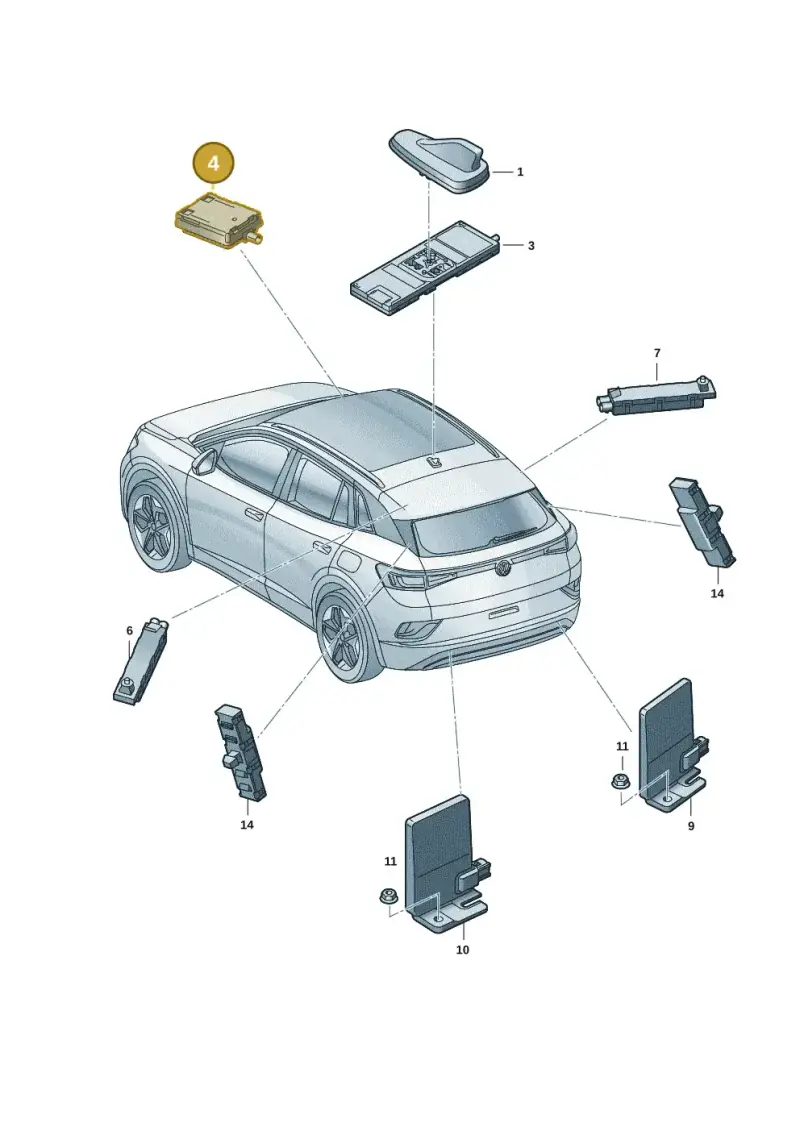 5H0035510 — Skoda Enyaq (2020-2021) diagram 11a035020, position 4