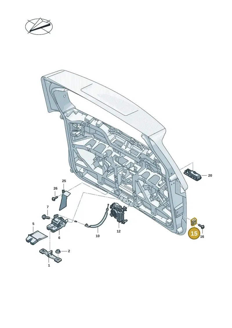 5JA827249C — Volkswagen ID.Buzz (2022-) diagram 15a827100, position 15