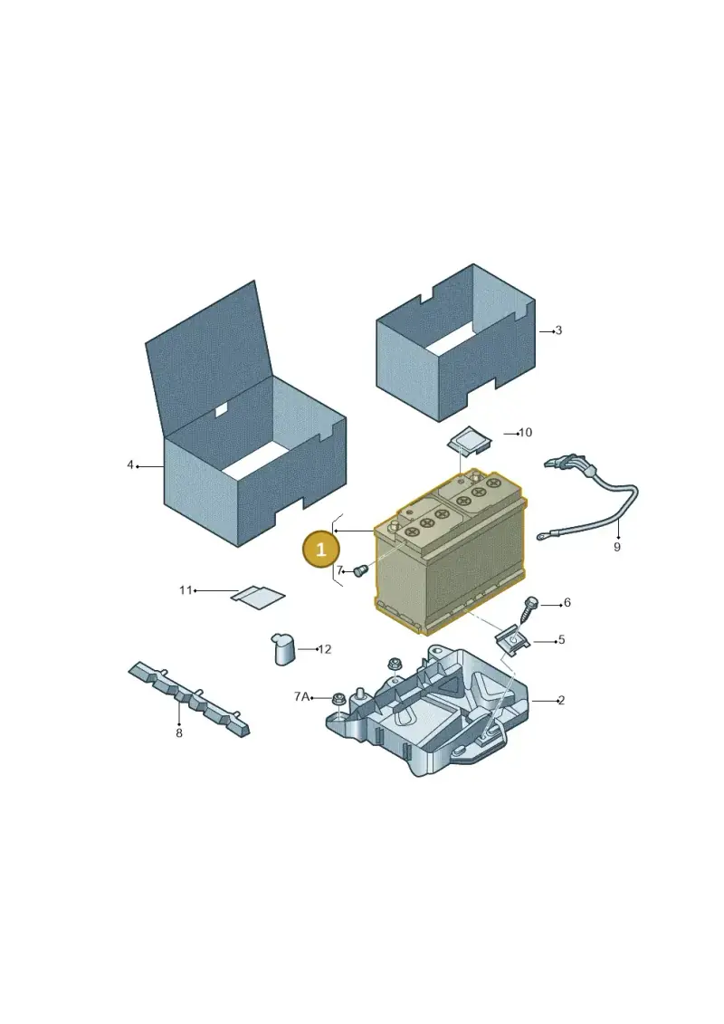 5K0915105E — Skoda Fabia (2014-2022) diagram 797915000, position 1