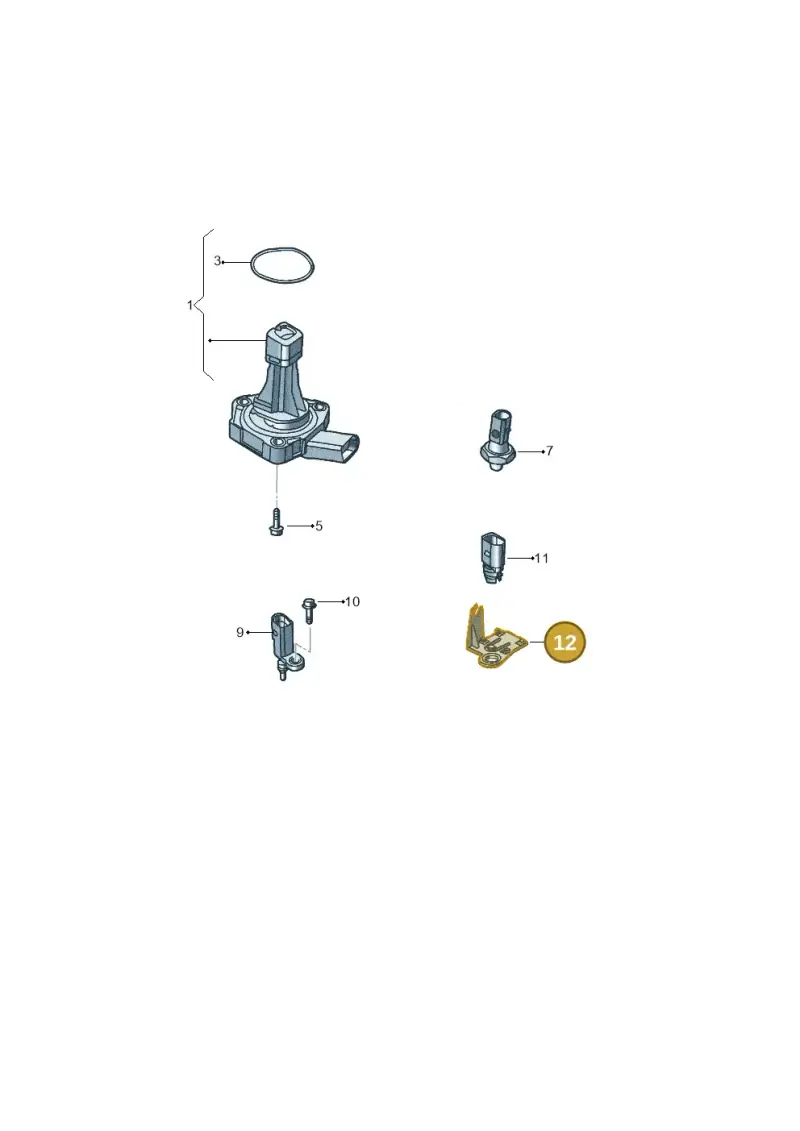5M0820536A — Volkswagen Jetta 2.0 (2015-2015) diagram 692919400, position 12