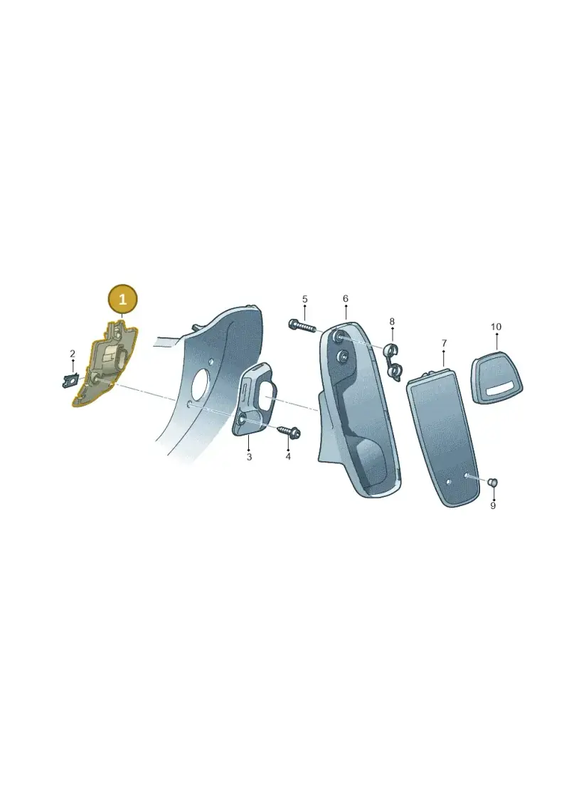 5M1857269 — Volkswagen Golf Plus (2011-2014) diagram 459857150, position 1