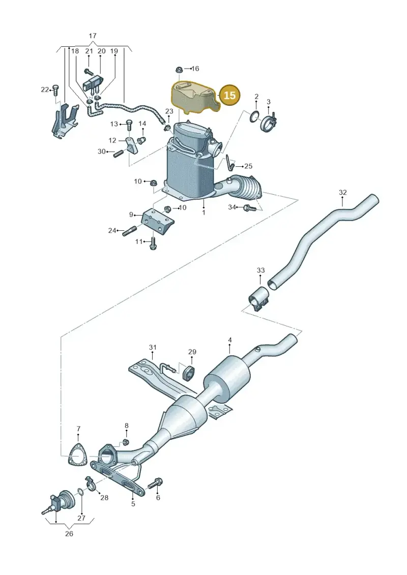 5N0131783A — Volkswagen Sharan Blue Motion (2010-2015) diagram 689253700, position 15