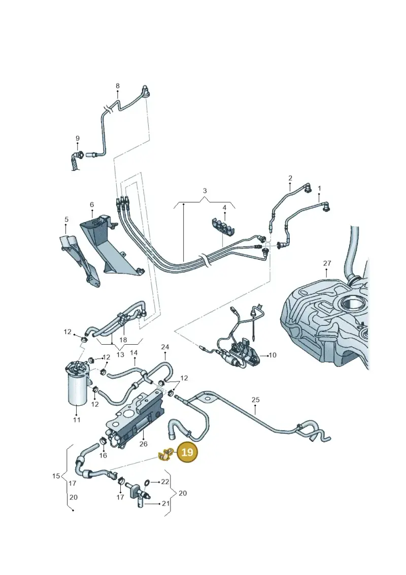 5N0133687A — Volkswagen New beetle (2011-2016) diagram 645201250, position 19