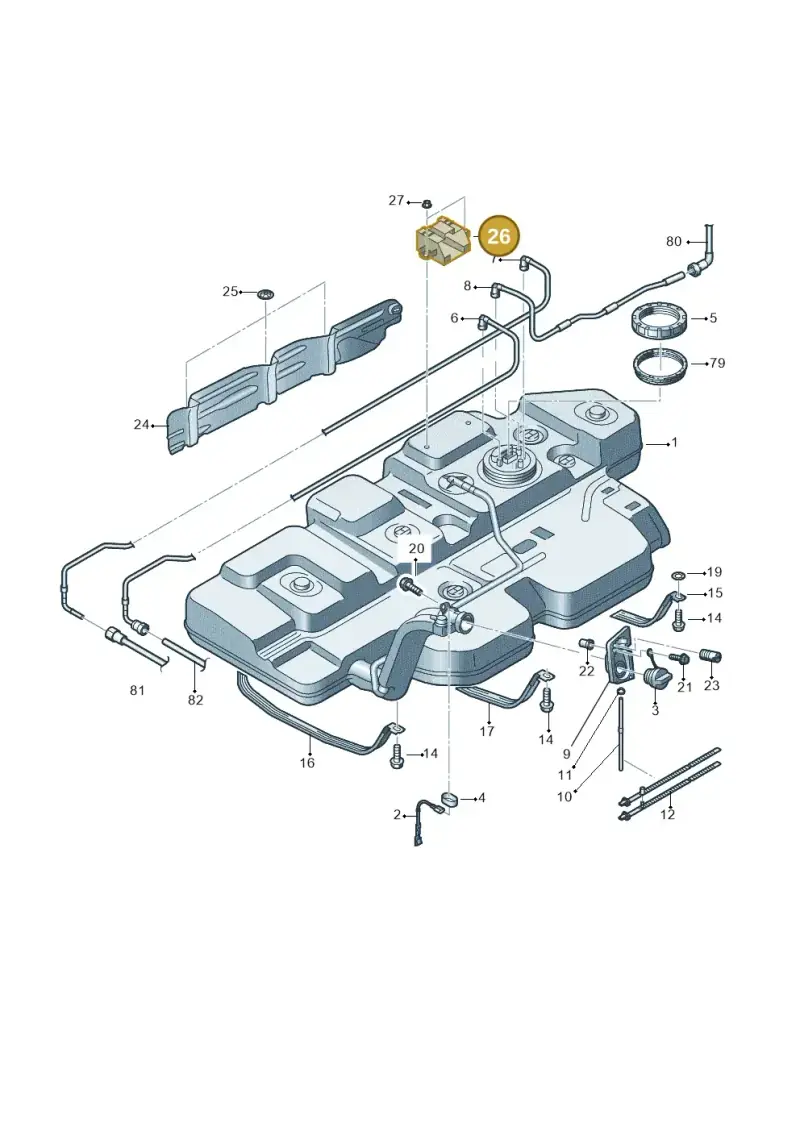 5N0201292B — Volkswagen Transport. multivan (2019-2024) diagram 7ep201062, position 26