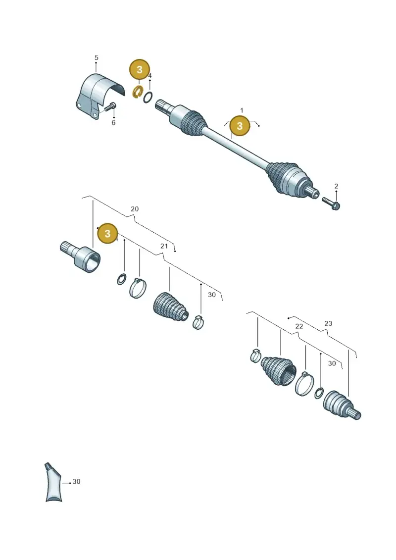 5N0407297A — SEAT Tarraco (2018-2024) diagram 828407060, position 3