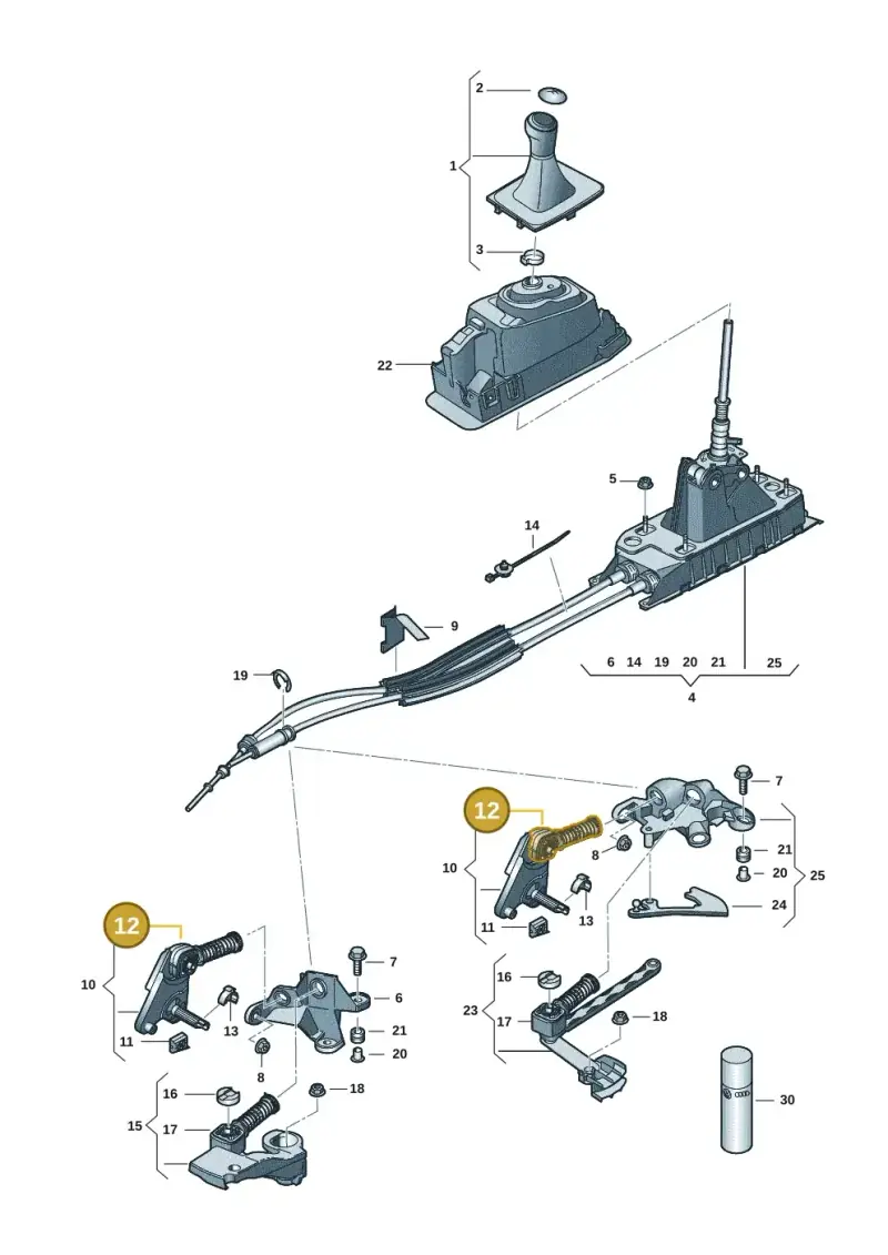 5N0711761 — Volkswagen Caddy Maxi Kombi (2020-2024) diagram 793711301, position 12