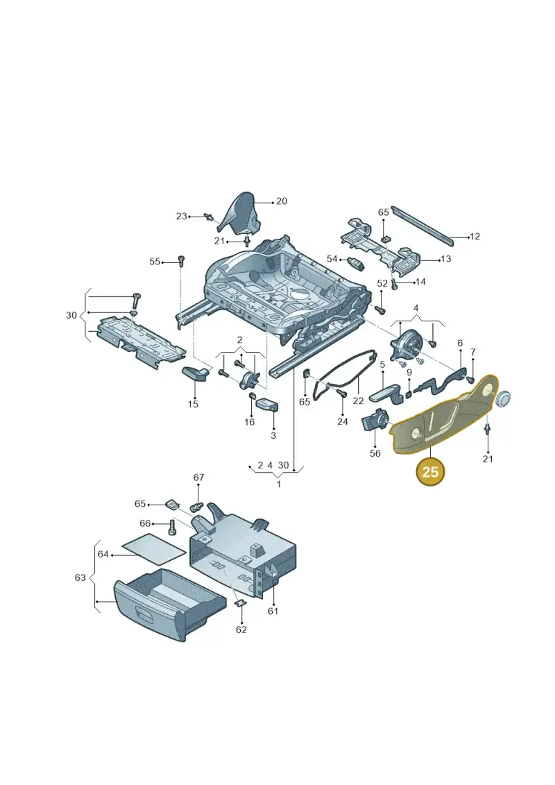 5N0881314RK38 — Audi Q5 (2009-2018) diagram 687881000, position 25