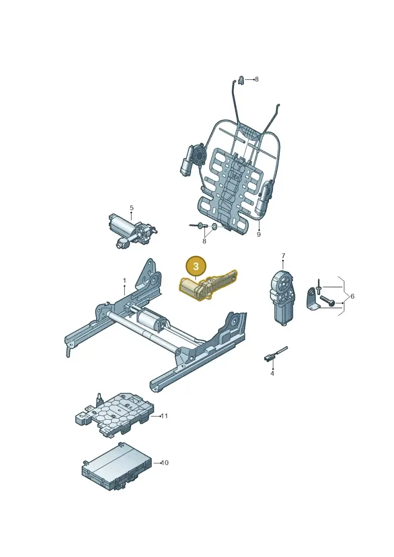5N0959112A — Volkswagen TIGUAN                 08> (2007-) diagram 634959450, position 3