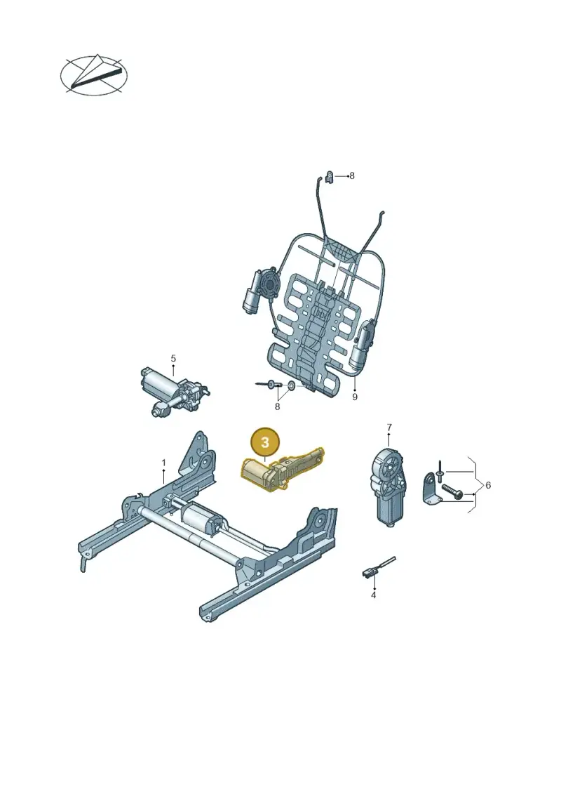 5N0959112A — Volkswagen Tiguan 4Motion (2011-2018) diagram 719959450, position 3