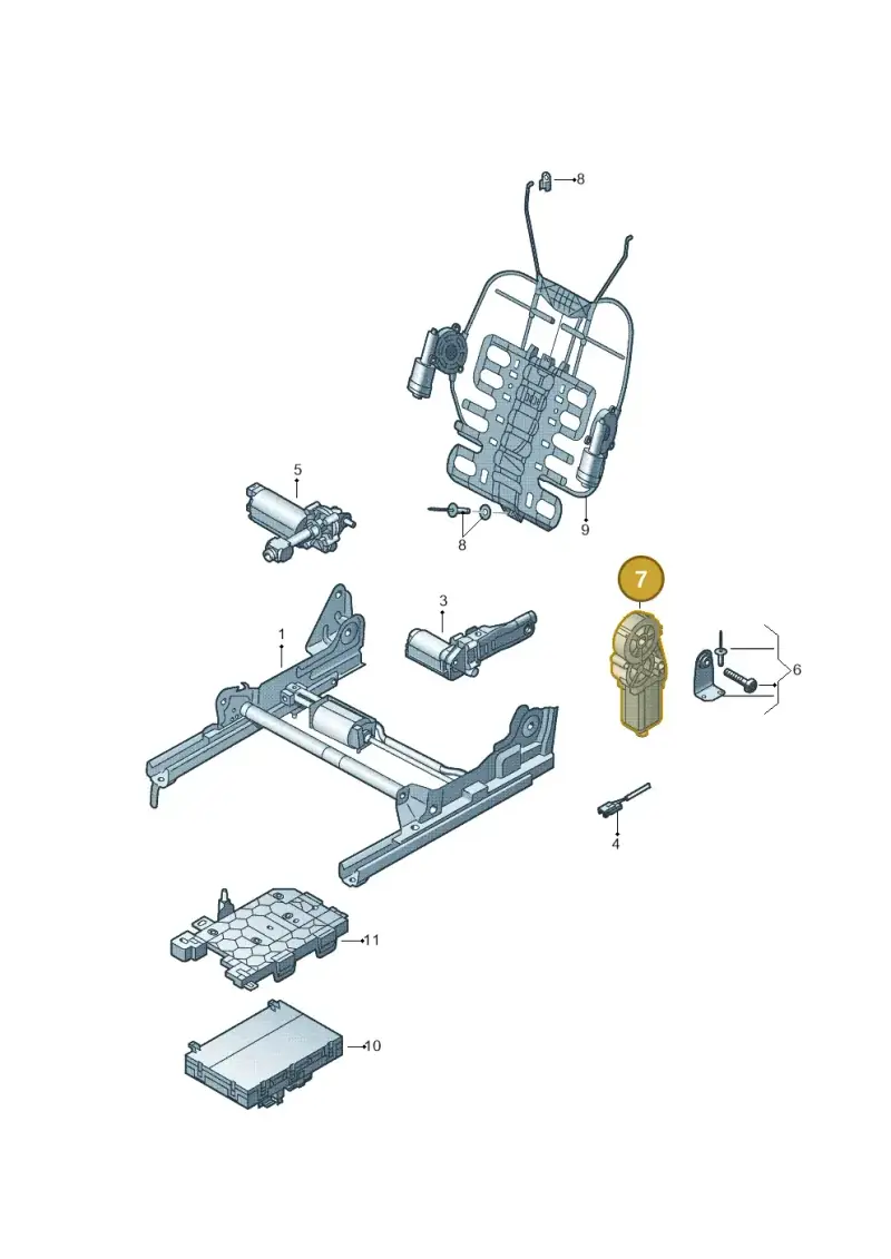 5N0959761A — Volkswagen TIGUAN                 08> (2007-) diagram 634959450, position 7