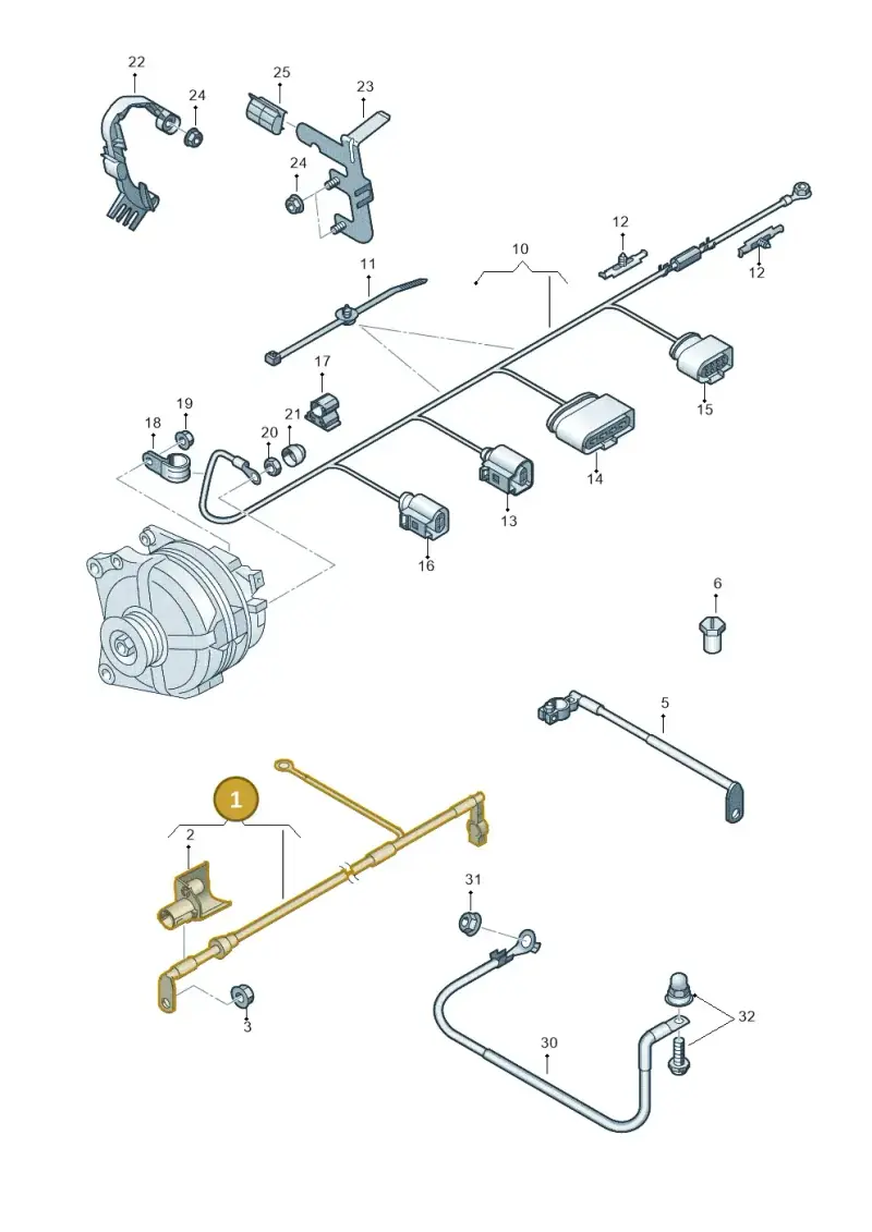 5N0971228E — Audi Q3 quattro (2011-2015) diagram 728972000, position 1
