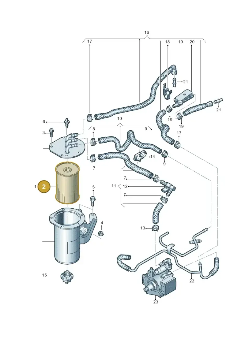 5Q0127177C — Volkswagen Caddy Maxi Kombi (2020-2024) diagram 884127200, position 2