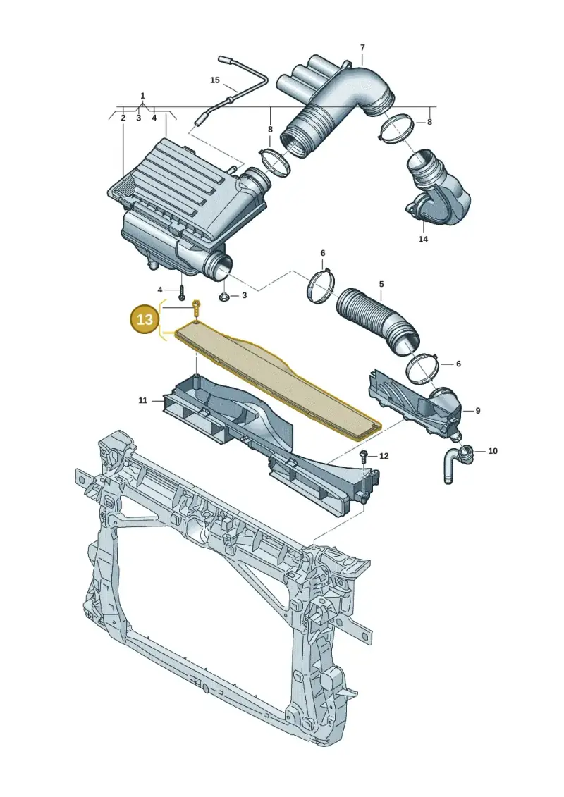 5Q0129954 — Volkswagen Multivan (2021-) diagram 7t0129040, position 13